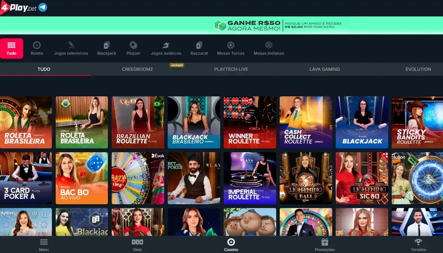 cassino da 4playbet