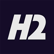 fundo preto com o título H2 em branco