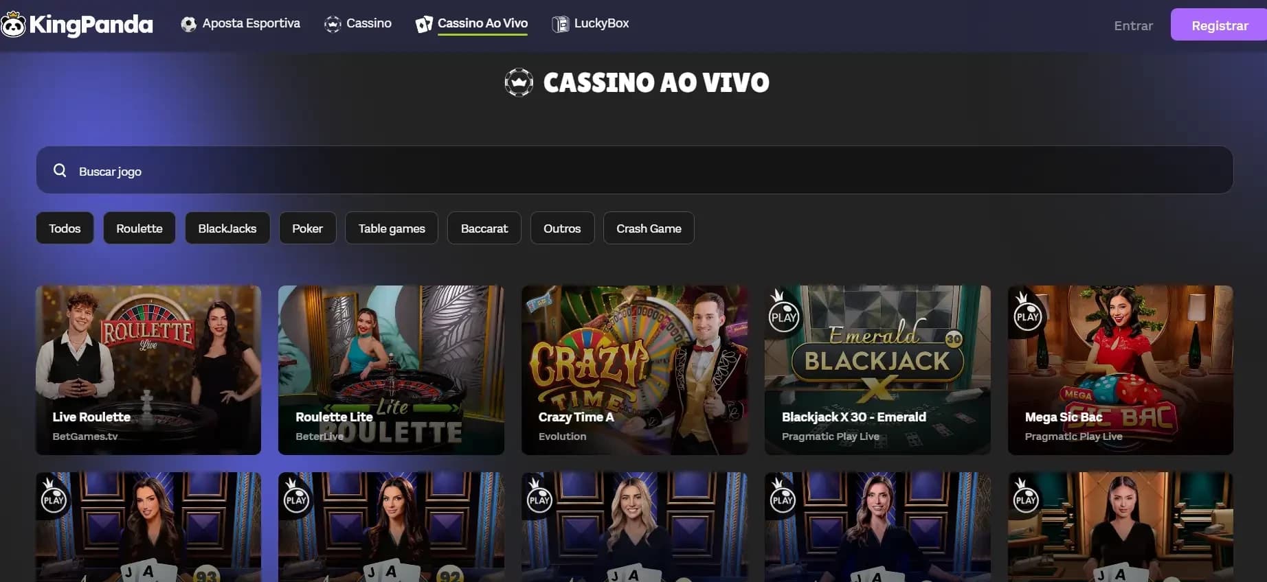 cassino kingpanda