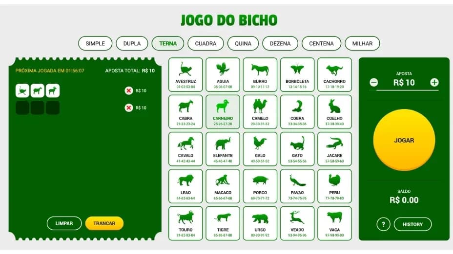 jogo do bicho brazino777