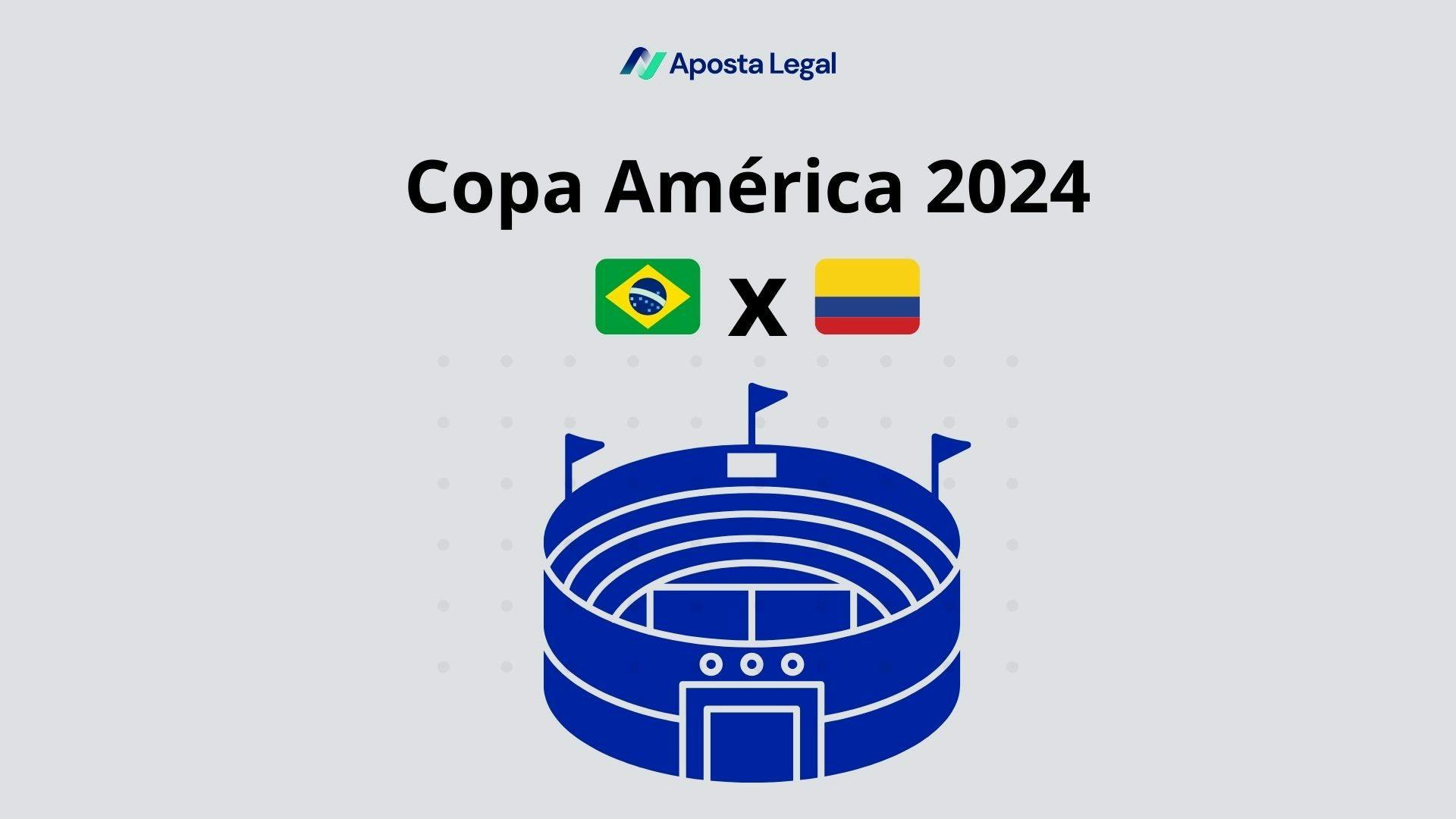 copa america 2024 brasil e colombia