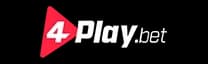 4playbet logo branca e vermelha