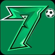 icone quadrado com fudo verde e número sete na cor verde indicando o logotipo da 7games