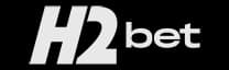 fundo transparente com nome da h2bet na cor cinza