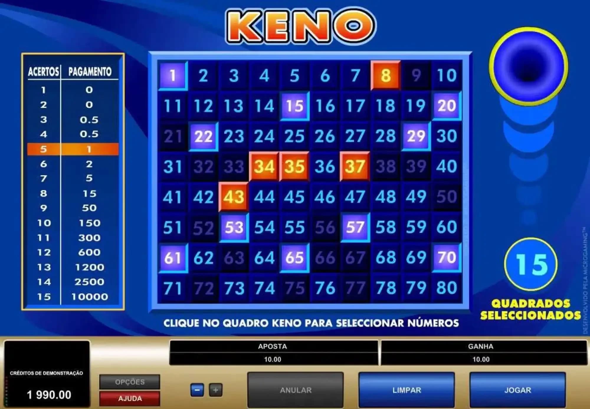 keno online na betmotion