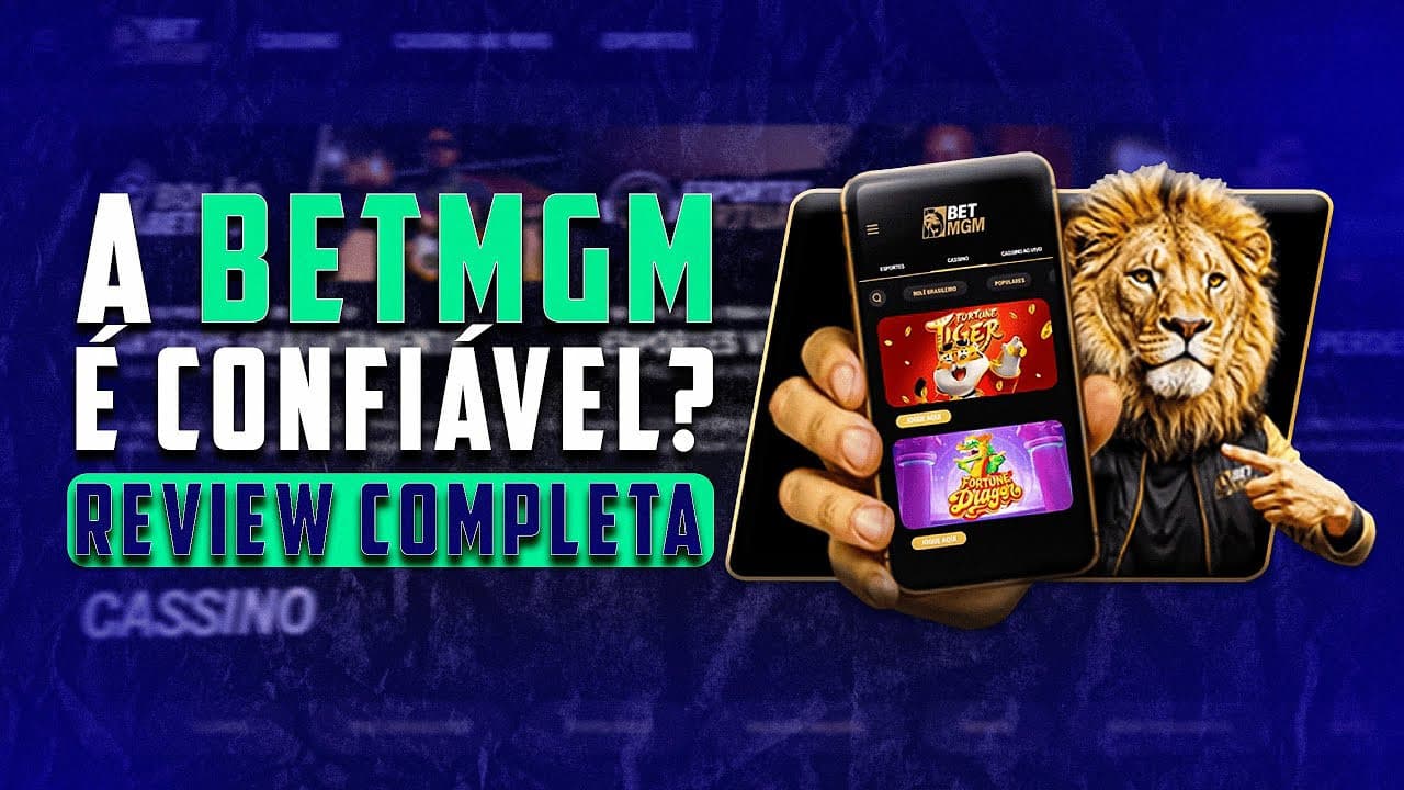 capa com escrito: A betMGM é confiável? Review completa