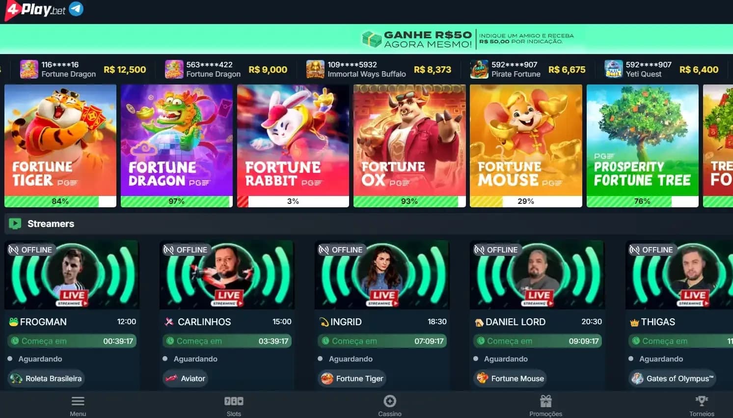 pagina inicial da 4playbet