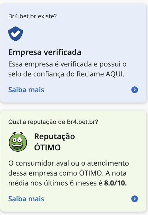 Reclame Aqui da Br4Bet