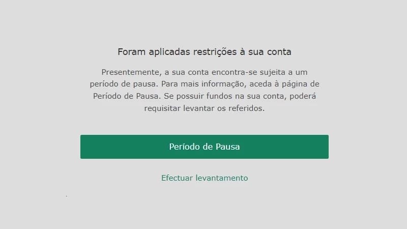 restrição bet365