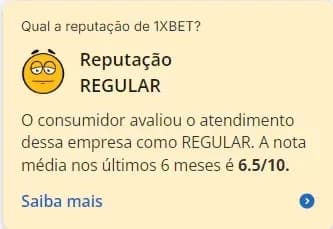1xbet reclame aqui