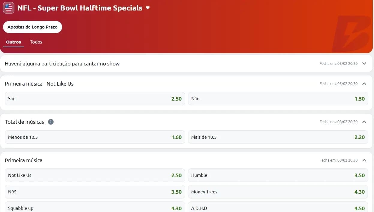 apostas do super bowl na betano
