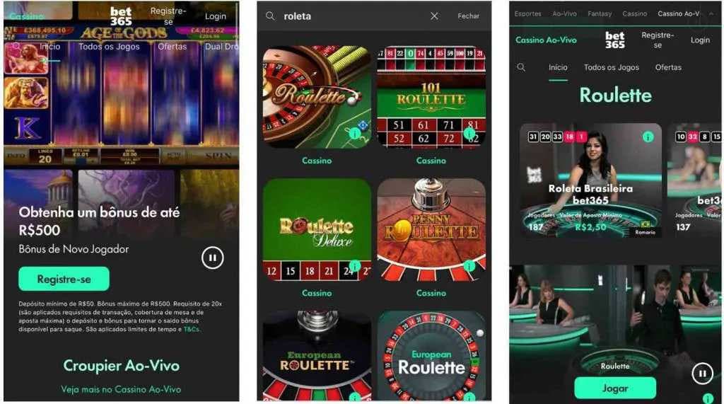 roleta bet365 app