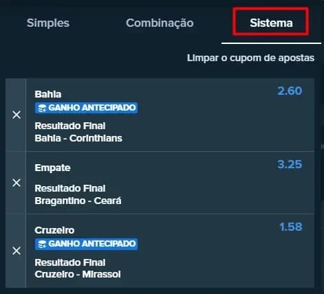 aposta sistema na stake