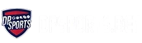 logotipo da dp sports escrito na cor branca