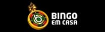 logo bingo em casa com fundo transparente