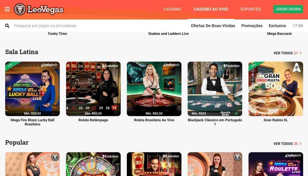 jogos de cassino leovegas