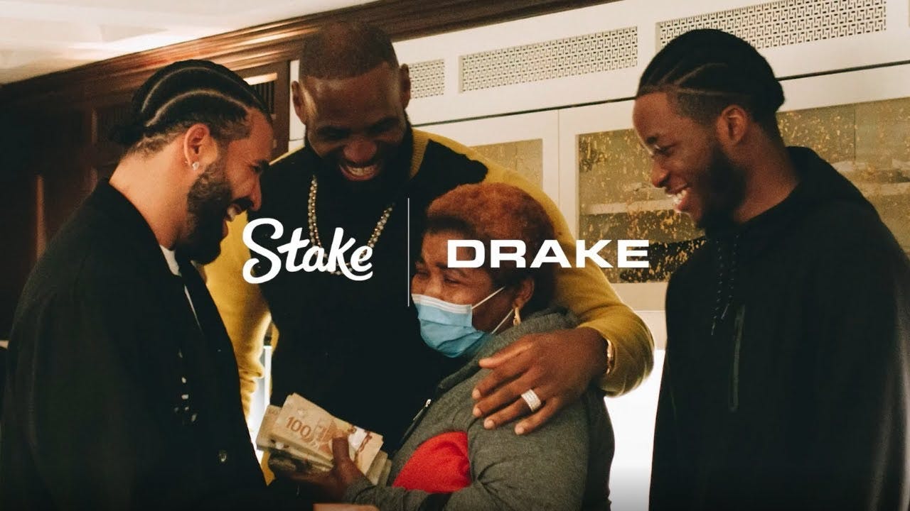 Drake paying it forward with LeBron James ♥