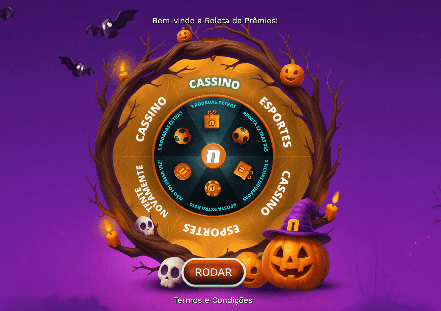 Roleta de Prêmios Novibet